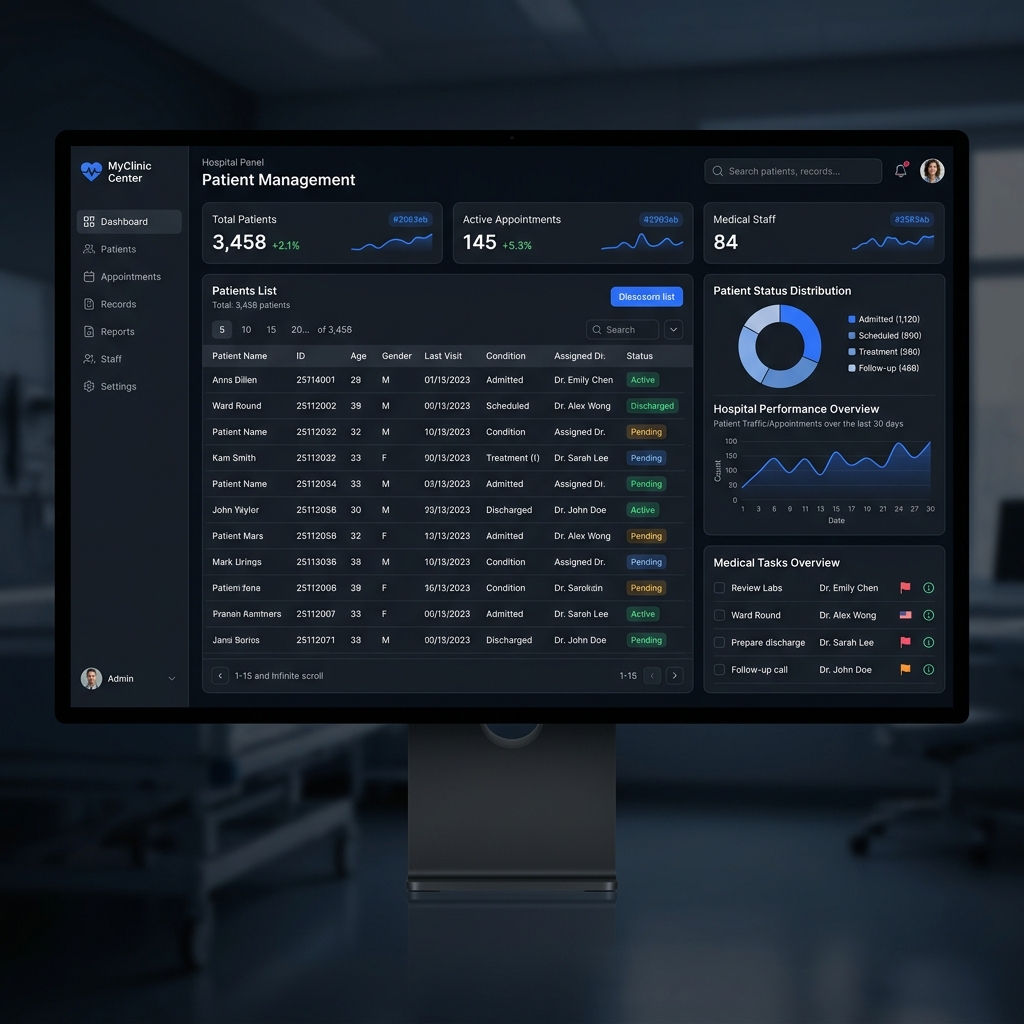 Hospital Dashboard